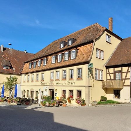 Schwarzes Lamm Rothenburg ob der Tauber Exterior foto