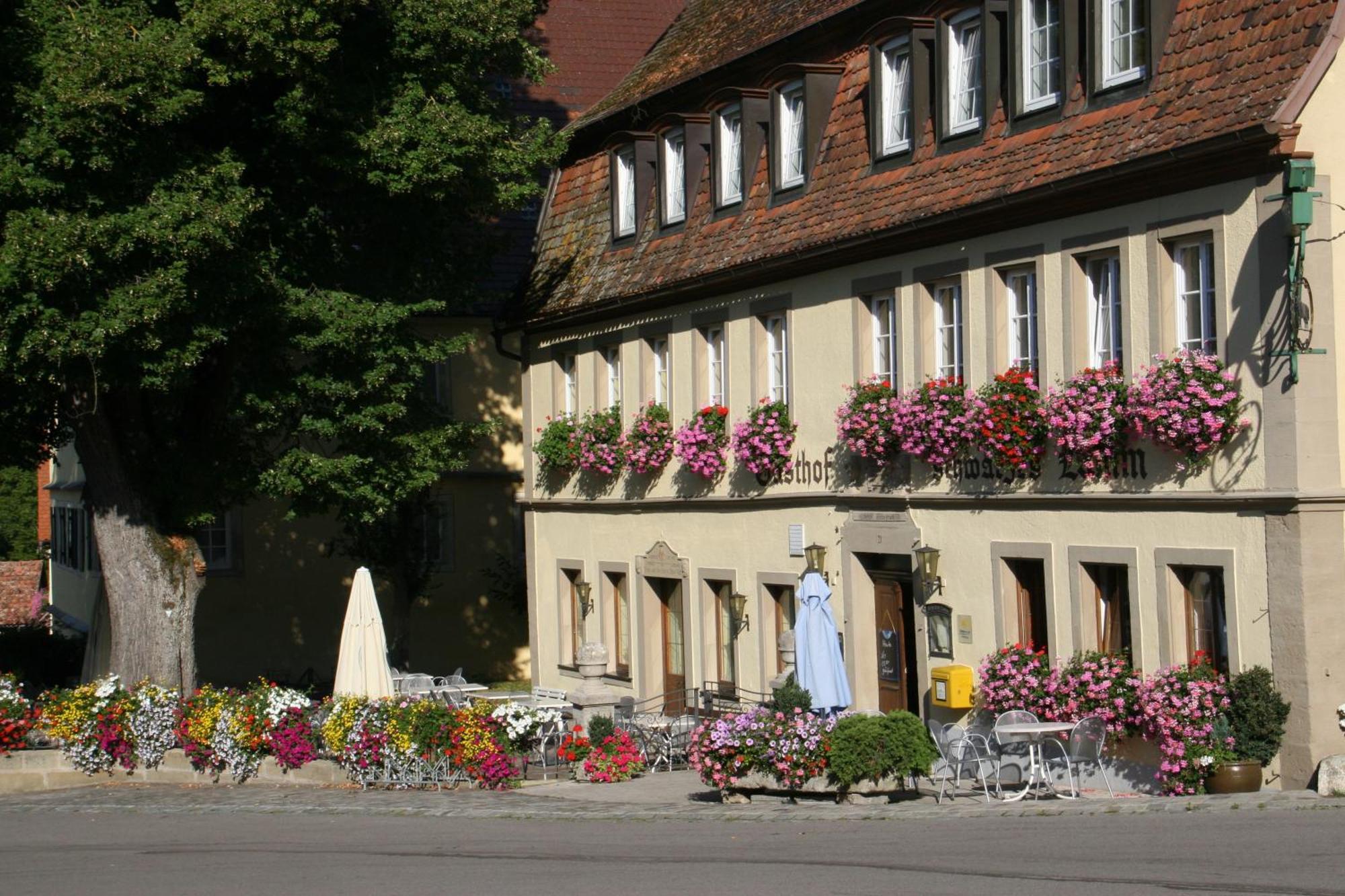 Schwarzes Lamm Rothenburg ob der Tauber Exterior foto